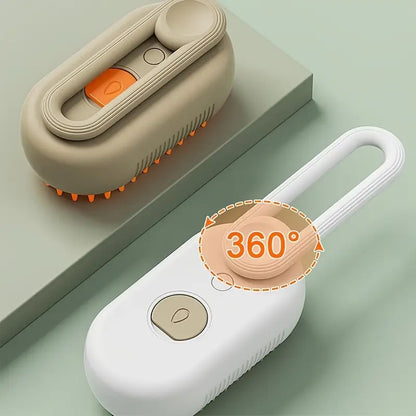 Steaming Pet Hairbrush