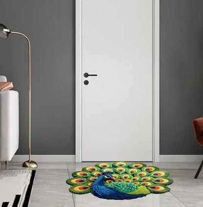 3D Peacock Mat ✨