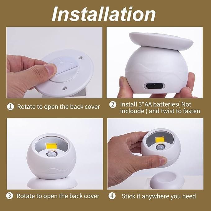 360° Motion Sensor Light